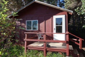 Rainbow exterior cabin