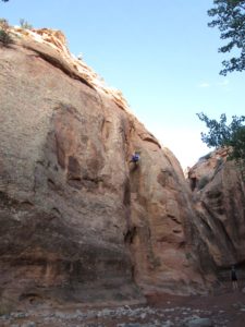 Canyoneering rappel