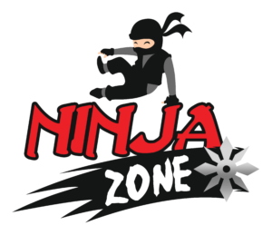 NInja Zone Logo-White Outline