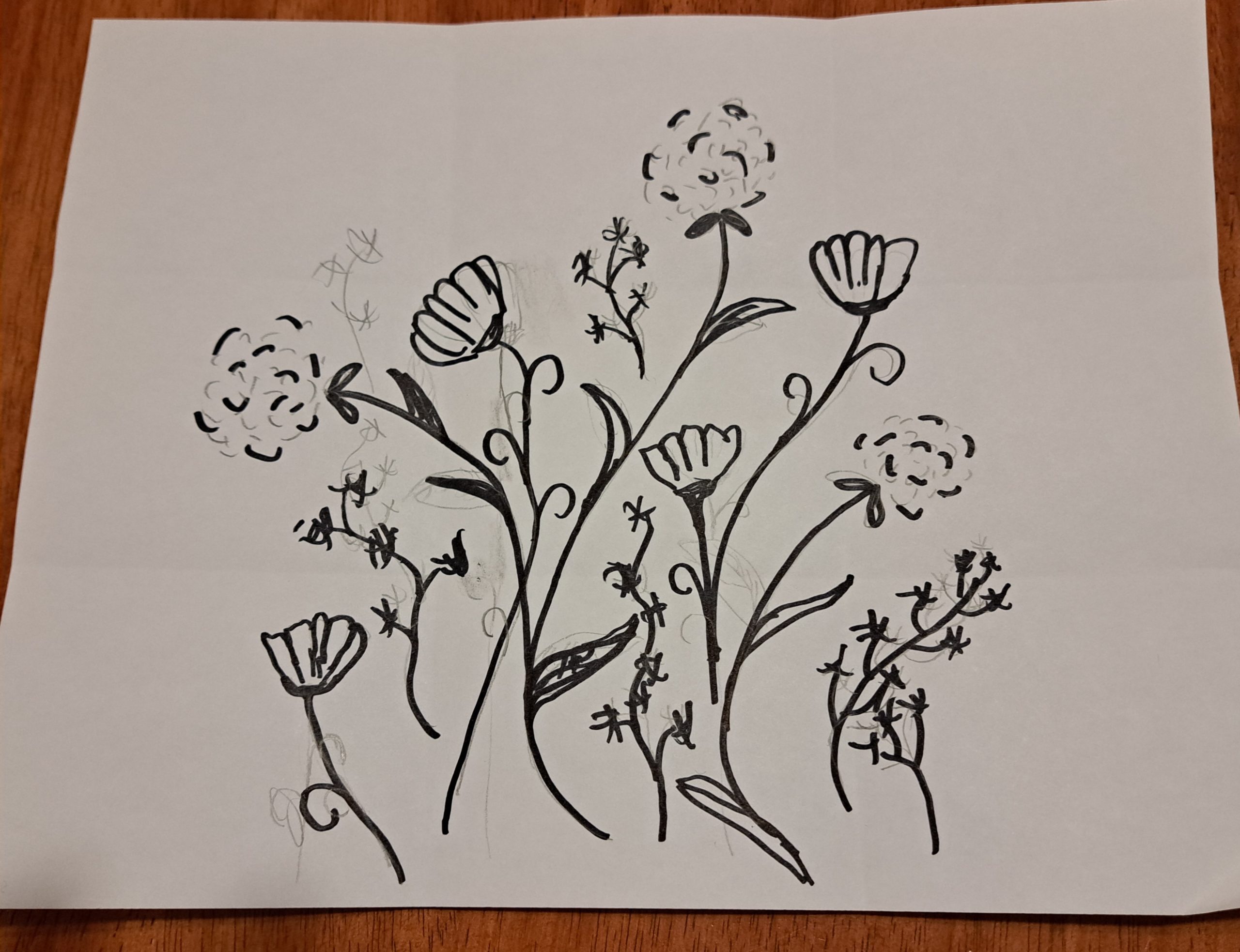 Two Wildflowers: Marking Sewing Patterns With Disappearing Ink Pens